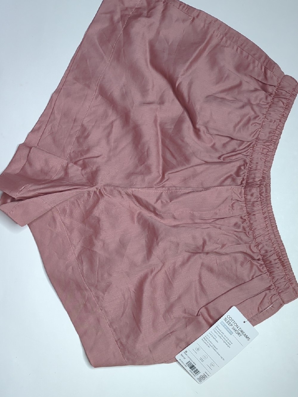Athleta Cotton Dreams Sleep Short NWT in Size Small Palermo Pink